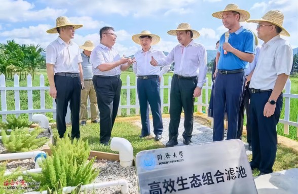 海南省委書(shū)記馮飛、省長(zhǎng)劉小明視察三亞資源化利用試點(diǎn)項(xiàng)目